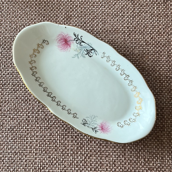 Vintage Other - Riga Porcelain Factory Vintage Collectible Oval Plate